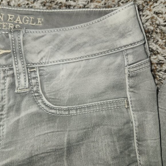 American Eagle Outfitters Women’s Grey Jeggings – Size 00 - Picture 4 of 11